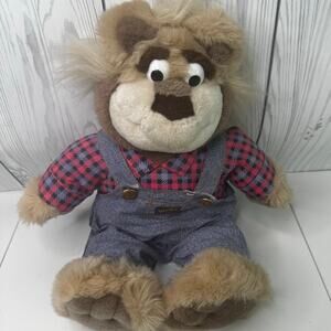 VTG Real Talkin' Wisecrackin' Bubba Talking Plush Bear 1997 TYCO Doll working